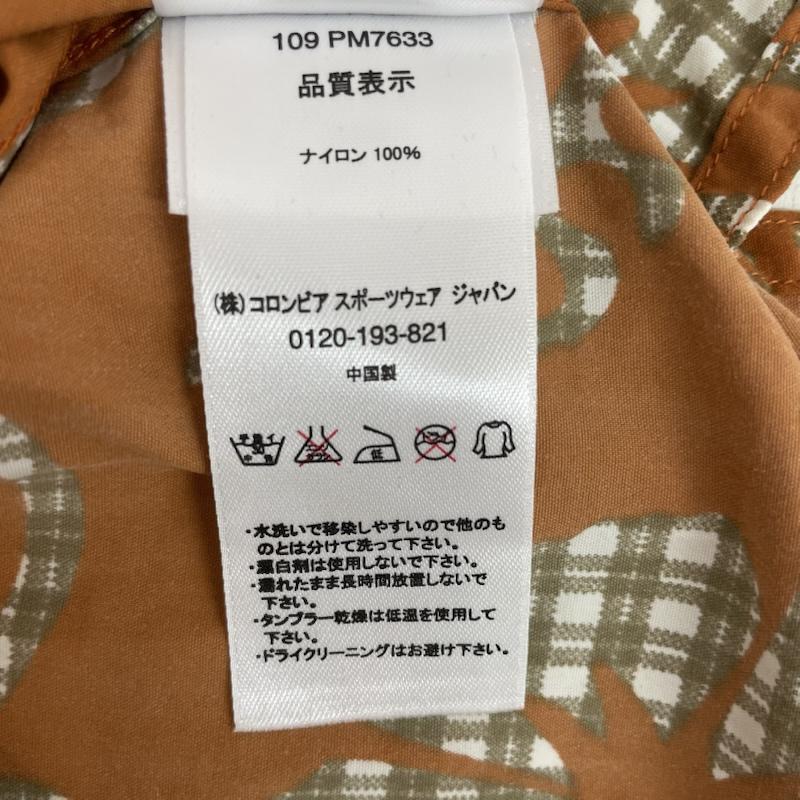 コロンビア Columbia シャツ、ブラウス 半袖 ボタニカル 柄 半袖 アロハ シャツ XL 総柄 茶 / ブラウン / brown メンズ USED 古着 中古 50162082