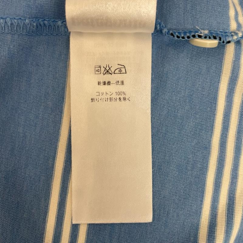 パタゴニア patagonia ポロシャツ 半袖 ボーダー 柄 ポロシャツ 胸ポケット M ボーダー柄 水色 / ライトブルー / X 白 / ホワイト / white メンズ USED 古着 中古 50162088