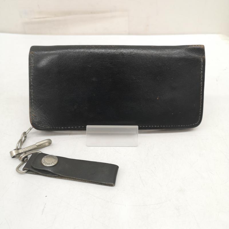 ハーレーダビッドソン Harley-Davidson 財布 長財布 90s トラッカー レザー ロング ウォレット - メンズ USED 古着 中古 50162092