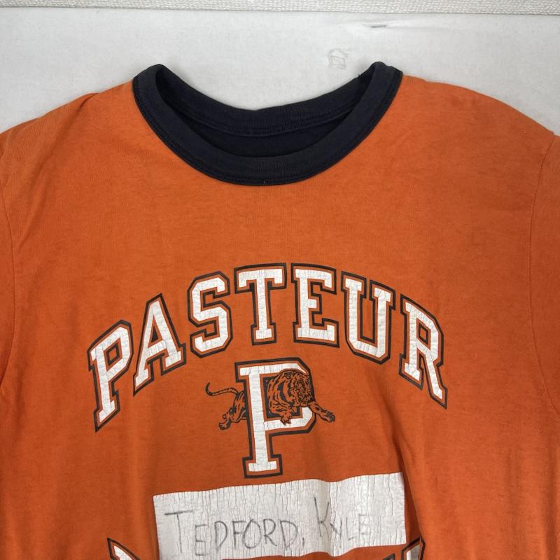 古着 USED Tシャツ 半袖 PASTEUR ヴィンテージ ダブルフェイス リバーシブル Tシャツ 橙 / オレンジ / orange メンズ USED 古着 中古 50162107