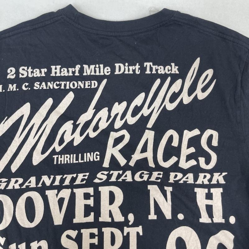 古着 USED Tシャツ 半袖 OIL LEAK ヴィンテージ バイカー グラフィック Tシャツ M 黒 / ブラック / black メンズ USED 古着 中古 50162110