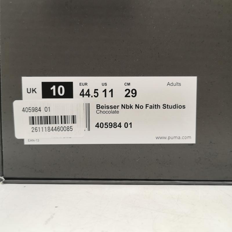プーマ PUMA スニーカー スニーカー NO/FAITH STUDIOS BEISSER スニーカー 405984-01 29.0cm 茶 / ブラウン / brown メンズ USED 古着 中古 50162126