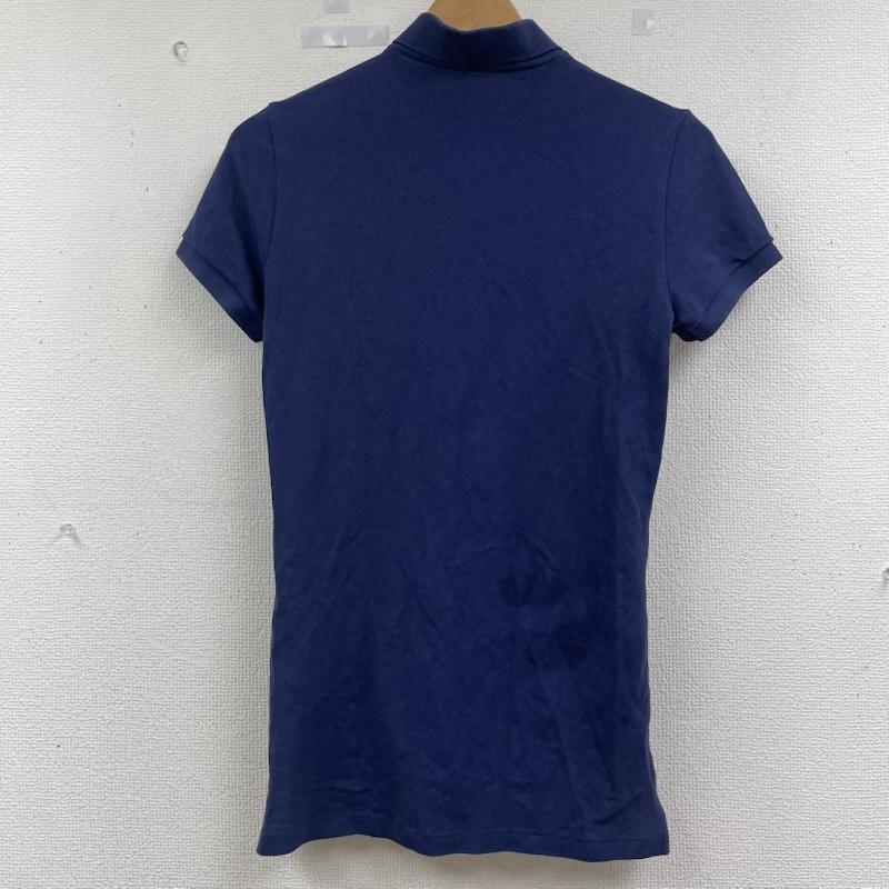 ラルフローレン RALPHLAUREN ポロシャツ 半袖 ビッグポニー ロゴ刺繍 半袖 ポロシャツ M 紺 / ネイビー / navy レディース USED 古着 中古 50162127