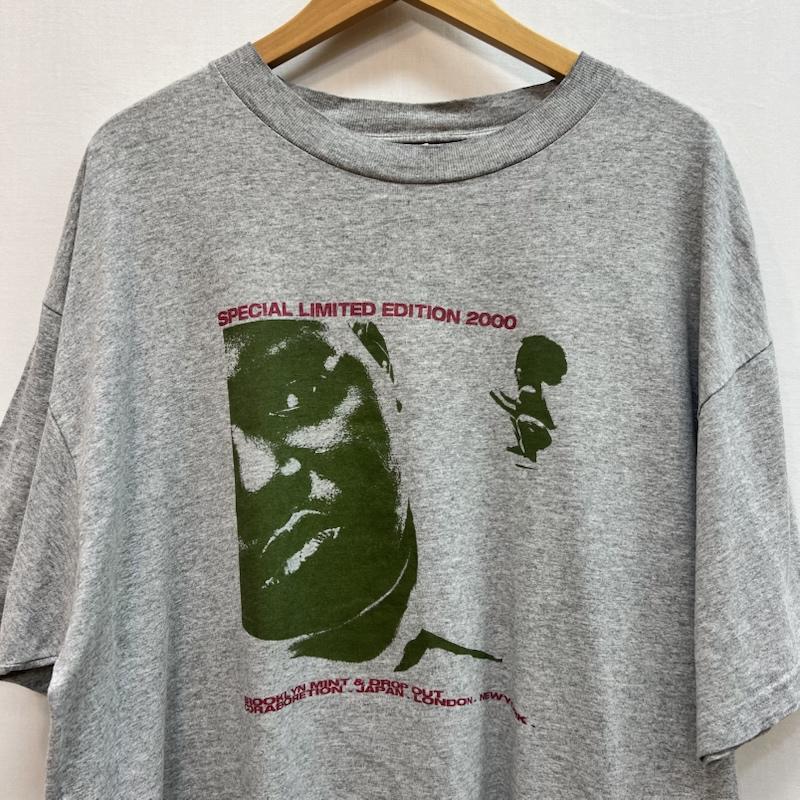 古着 USED Tシャツ 半袖 00s Broklyn Mint Notorious B.I.G. グラフィックTシャツ 3 灰 / グレー / gray メンズ USED 古着 中古 50162136