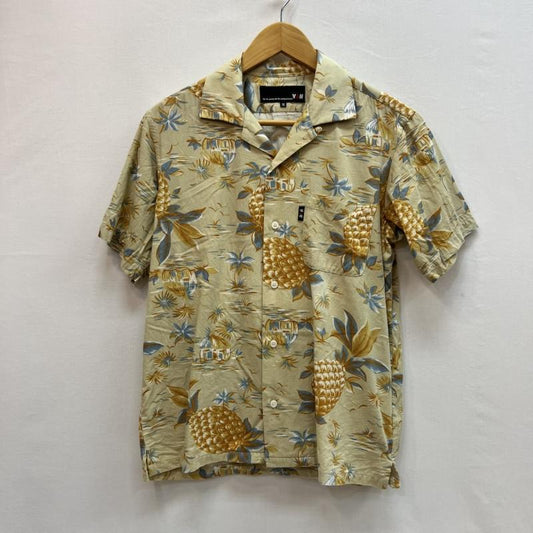 ヴァンヂャケット VAN JAC シャツ、ブラウス 半袖 パイナップル アロハシャツ M ベージュ / ベージュ / beige メンズ USED 古着 中古 50162137