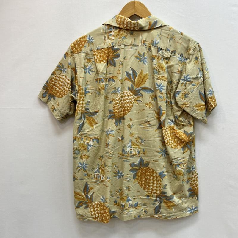 ヴァンヂャケット VAN JAC シャツ、ブラウス 半袖 パイナップル アロハシャツ M ベージュ / ベージュ / beige メンズ USED 古着 中古 50162137