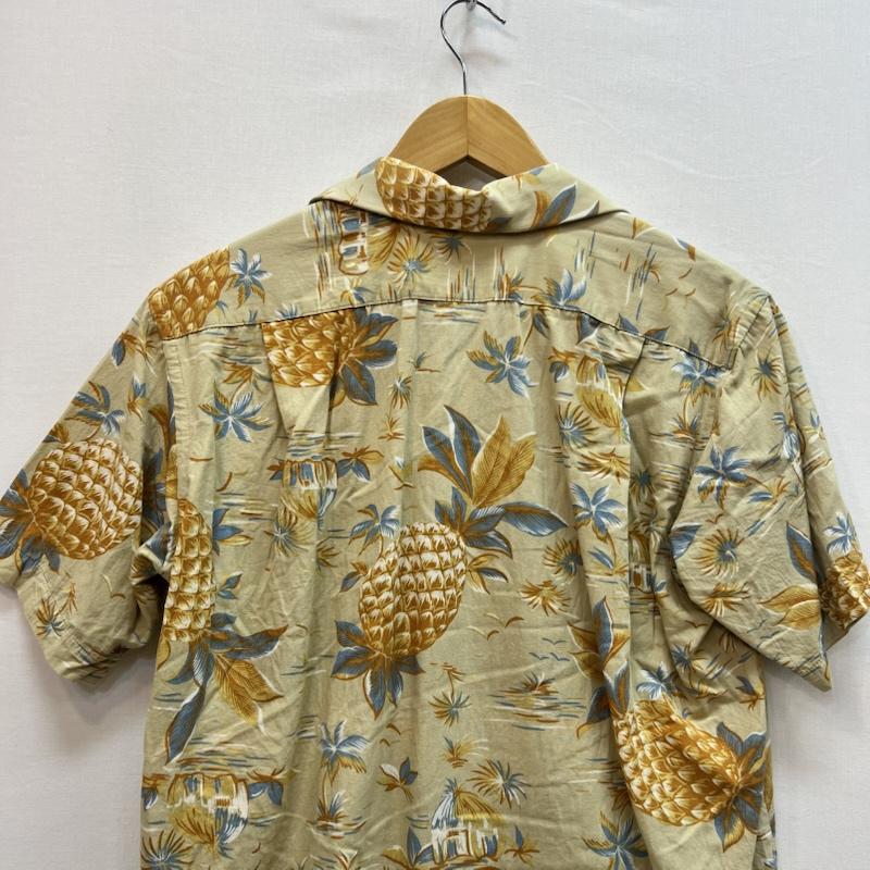 ヴァンヂャケット VAN JAC シャツ、ブラウス 半袖 パイナップル アロハシャツ M ベージュ / ベージュ / beige メンズ USED 古着 中古 50162137