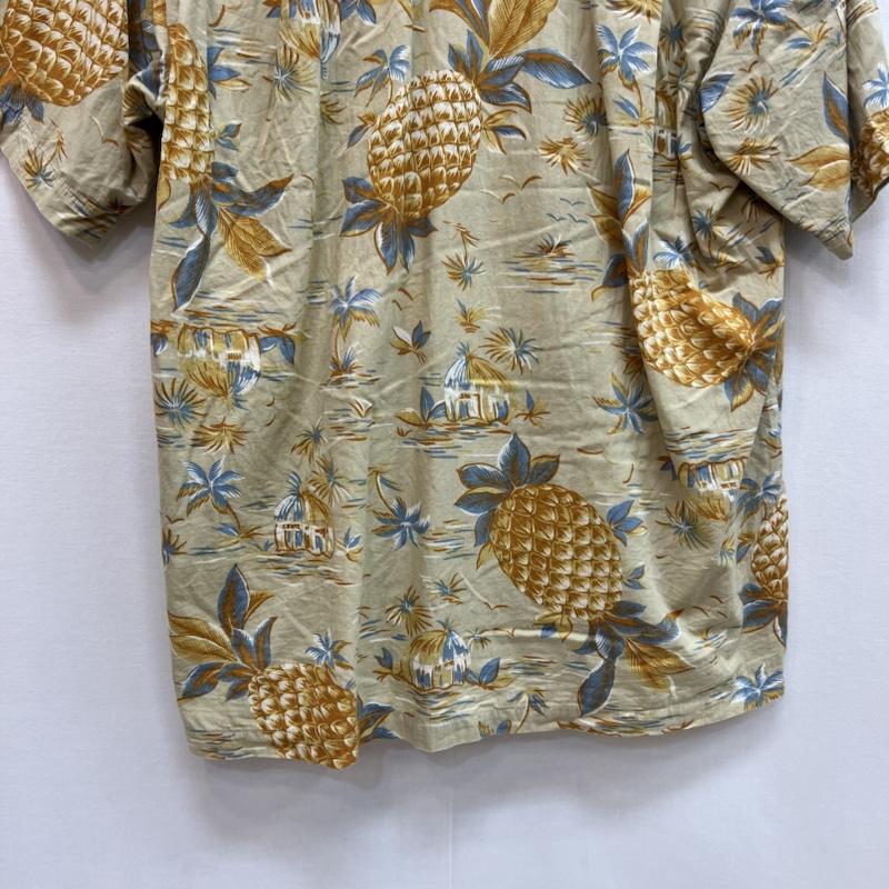 ヴァンヂャケット VAN JAC シャツ、ブラウス 半袖 パイナップル アロハシャツ M ベージュ / ベージュ / beige メンズ USED 古着 中古 50162137