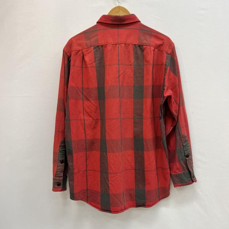 ポロバイラルフローレン Polo by RALPH LAUREN シャツ、ブラウス 長袖 90s SPORT WHITFIELD チェック ワークシャツ M 赤 / レッド / red メンズ USED 古着 中古 50162139