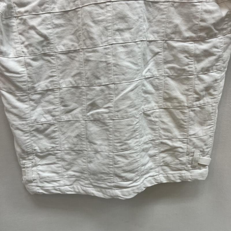 アヴィレックス AVIREX シャツ、ブラウス 半袖 USN パッチワーク シャツ L 白 / ホワイト / white メンズ USED 古着 中古 50162140