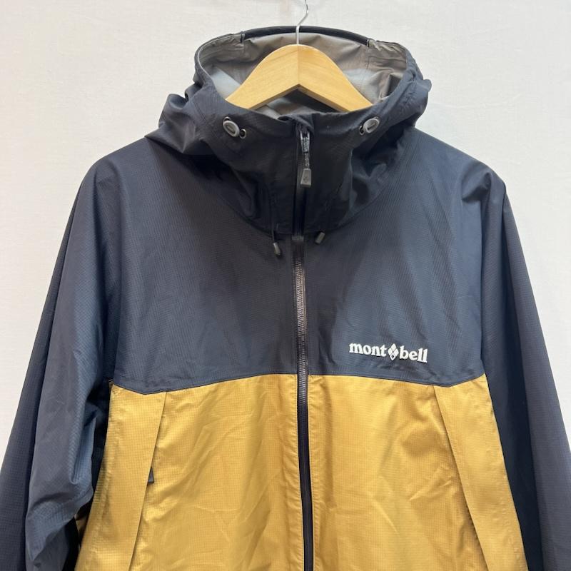 モンベル mont-bell ジャケット、上着 ジャンパー、ブルゾン サンダーパス ジャケット 防水 ドライテック 1128635 XL 紺 / ネイビー / navy X 茶 / ブラウン / brown メンズ USED 古着 中古 50162145