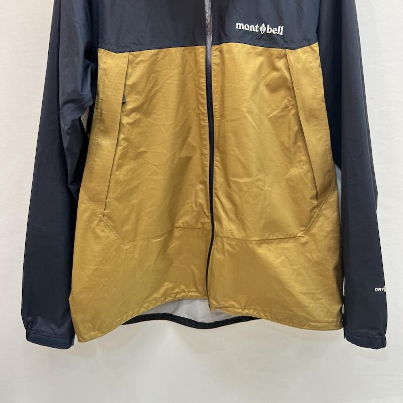 モンベル mont-bell ジャケット、上着 ジャンパー、ブルゾン サンダーパス ジャケット 防水 ドライテック 1128635 XL 紺 / ネイビー / navy X 茶 / ブラウン / brown メンズ USED 古着 中古 50162145