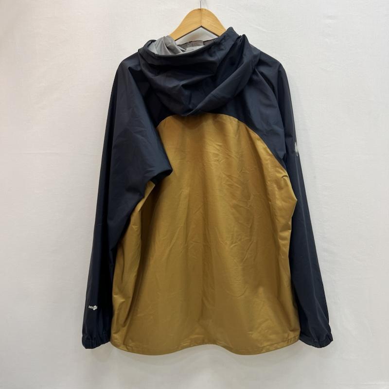 モンベル mont-bell ジャケット、上着 ジャンパー、ブルゾン サンダーパス ジャケット 防水 ドライテック 1128635 XL 紺 / ネイビー / navy X 茶 / ブラウン / brown メンズ USED 古着 中古 50162145