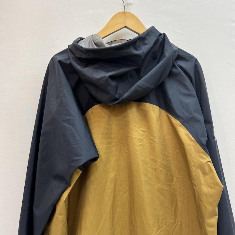 モンベル mont-bell ジャケット、上着 ジャンパー、ブルゾン サンダーパス ジャケット 防水 ドライテック 1128635 XL 紺 / ネイビー / navy X 茶 / ブラウン / brown メンズ USED 古着 中古 50162145