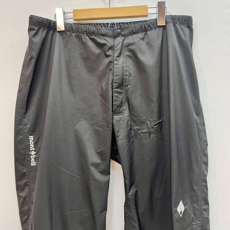 モンベル mont-bell ボトムス ボトムス サンダーパス パンツ 1128637 防水 ドライテック XL 黒 / ブラック / black メンズ USED 古着 中古 50162146