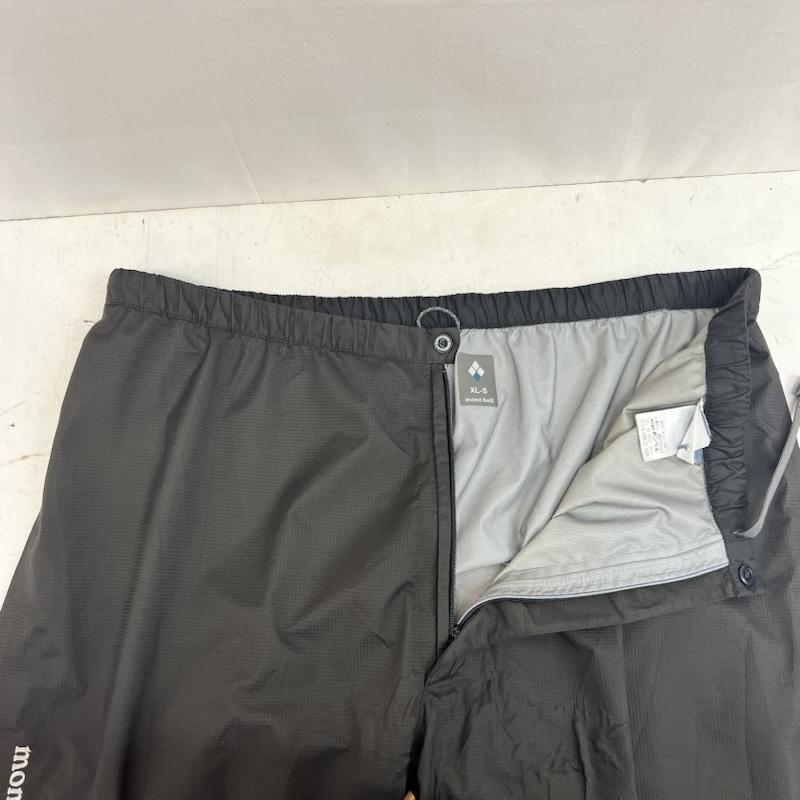 モンベル mont-bell ボトムス ボトムス サンダーパス パンツ 1128637 防水 ドライテック XL 黒 / ブラック / black メンズ USED 古着 中古 50162146