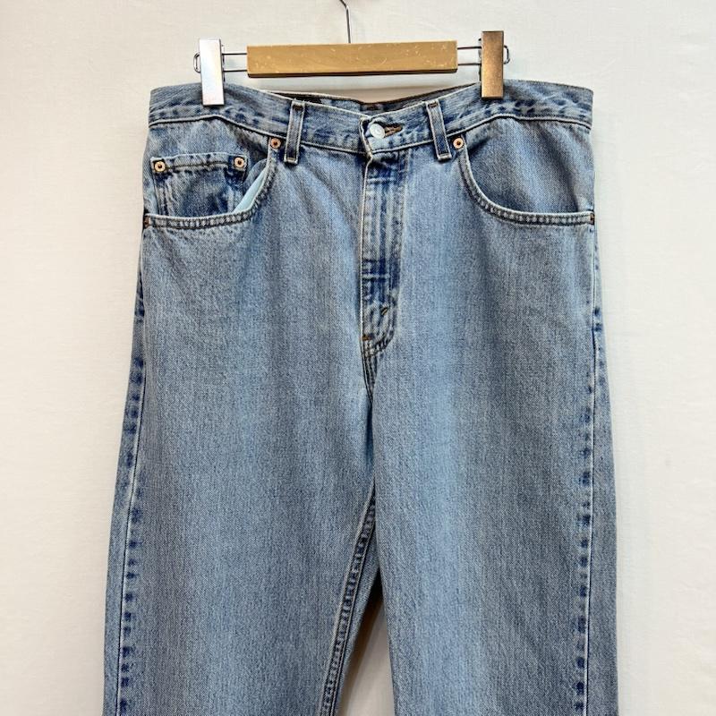 リーバイス Levi s パンツ デニム、ジーンズ 00s USA製 ボタン裏554 505 デニムパンツ 34インチ メンズ USED 古着 中古 50162148