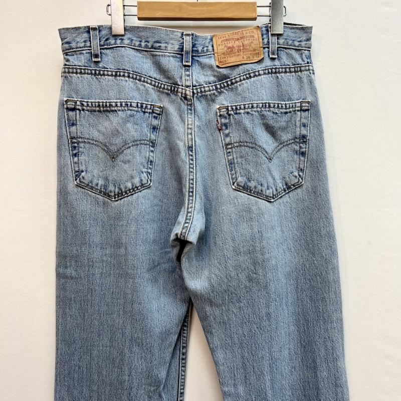 リーバイス Levi s パンツ デニム、ジーンズ 00s USA製 ボタン裏554 505 デニムパンツ 34インチ メンズ USED 古着 中古 50162148