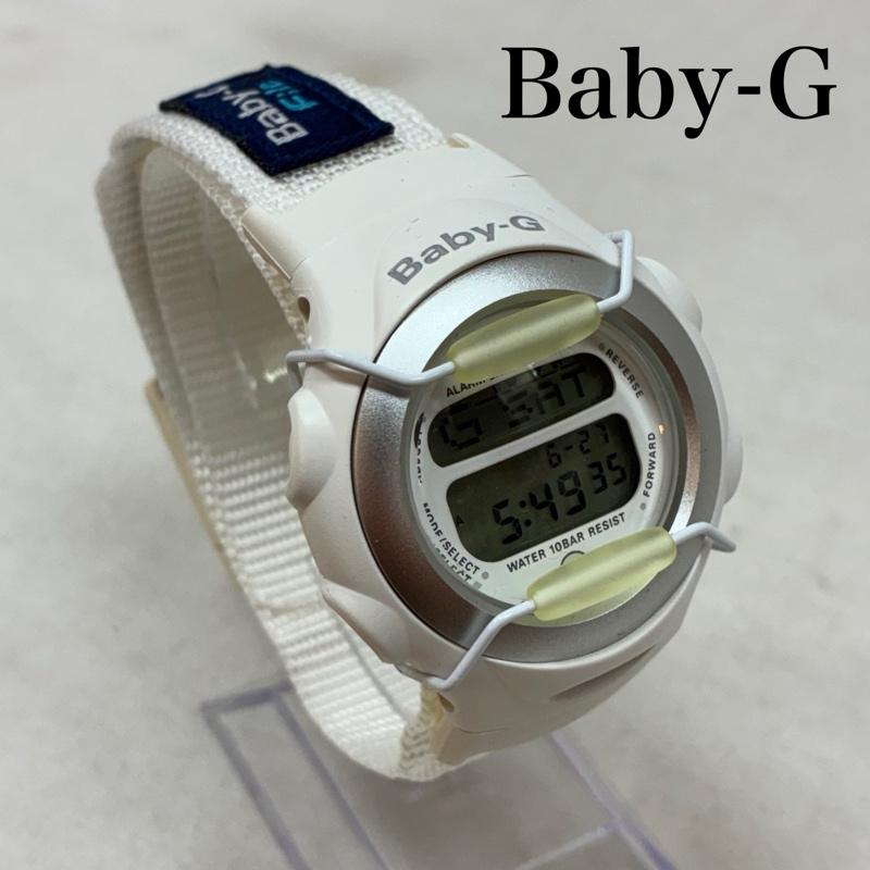 ベイビージー BABY-G 腕時計 アナログ（クォーツ式） BG-097 ラバーズコレクション ナイロンバンド クォーツ デジタル 腕時計 - レディース USED 古着 中古 50162149