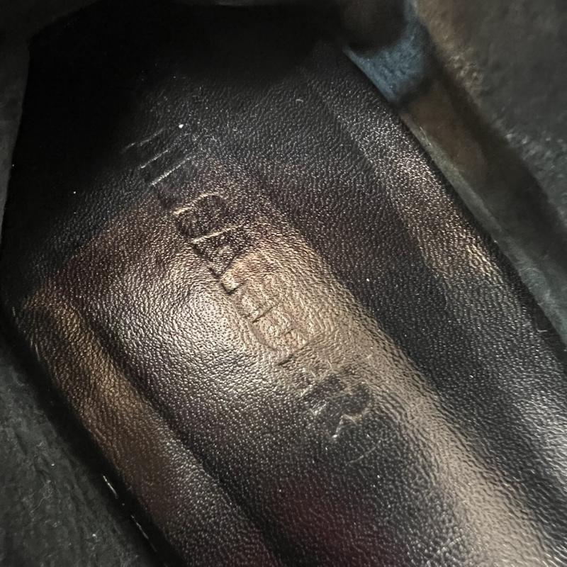 ジルサンダー JIL SANDER シューズ バレエシューズ アンクルリング バレエシューズ レザー - 黒 / ブラック / black レディース USED 古着 中古 50162158