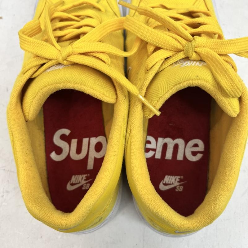 シュプリーム Supreme スニーカー スニーカー 801621-771 x Nike SB GTS QS  Varsity Maize  ナイキコラボ 27.5cm 黄 / イエロー / yellow メンズ USED 古着 中古 50162160