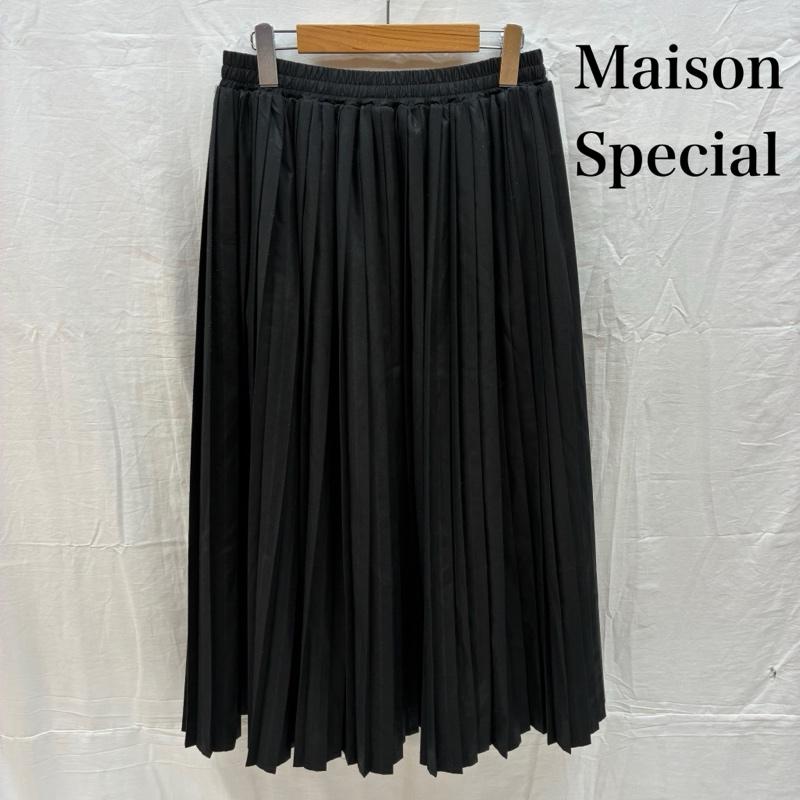 メゾンスペシャル MAISON SPECIAL スカート ひざ丈スカート 23AW Foil Pleated Skirt 箔 プリーツ スカート 21232515308 FREE レディース USED 古着 中古 50162166