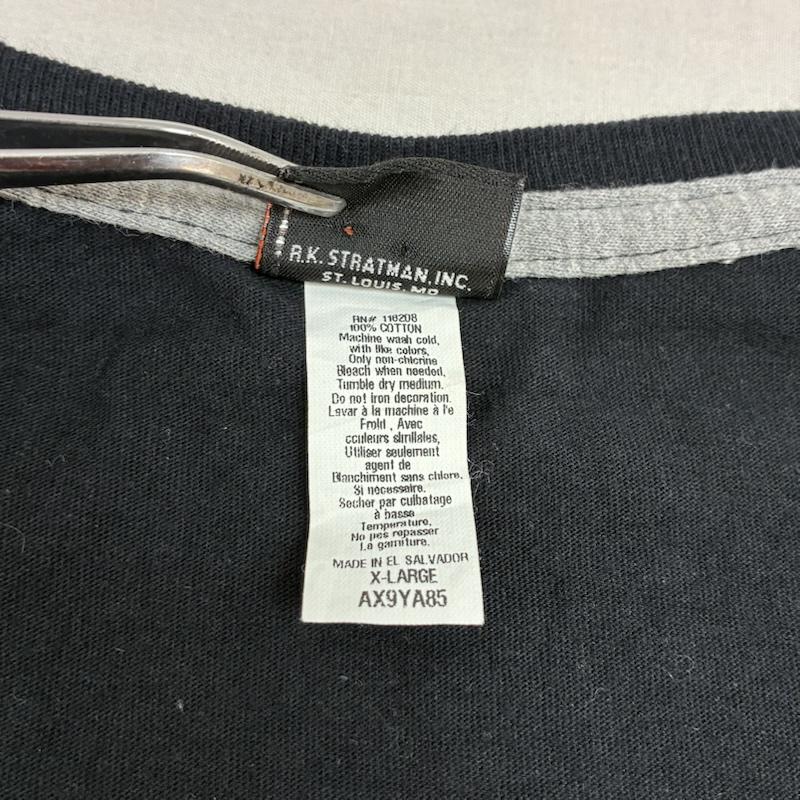 ハーレーダビッドソン Harley-Davidson Tシャツ 半袖 イグアナ シールド 両面 プリント 2015 Vネック Tシャツ XL レディース USED 古着 中古 50162169