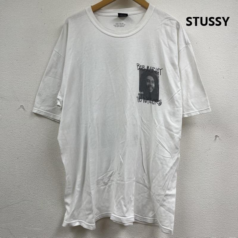 ステューシー STUSSY Tシャツ 半袖 Bob Marley Frames Tee レゲエ フォト プリント Tシャツ XL 白 / ホワイト / white メンズ USED 古着 中古 50162175