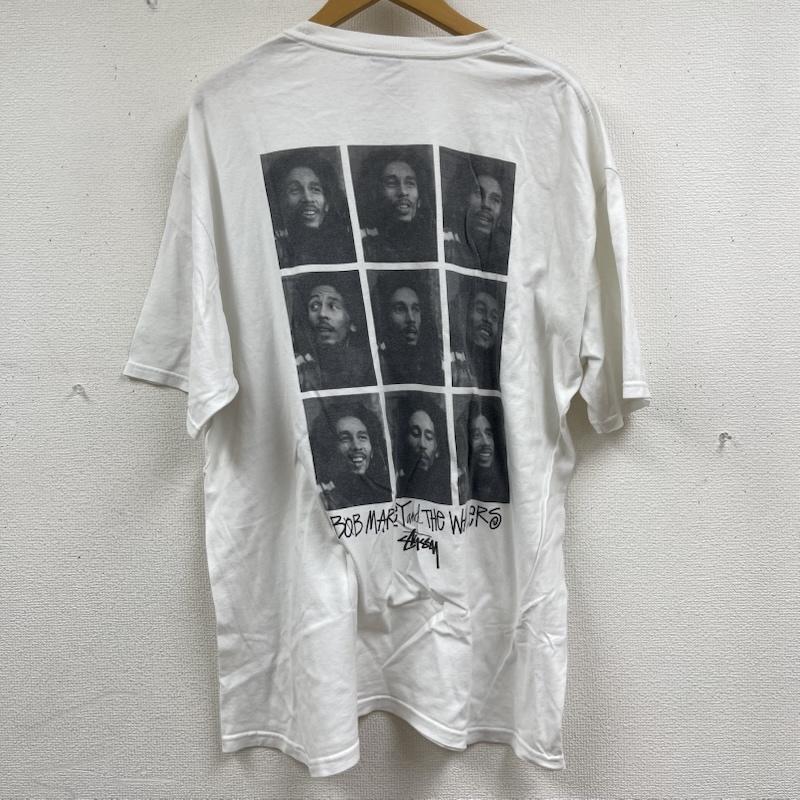 ステューシー STUSSY Tシャツ 半袖 Bob Marley Frames Tee レゲエ フォト プリント Tシャツ XL 白 / ホワイト / white メンズ USED 古着 中古 50162175