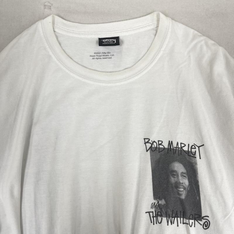 ステューシー STUSSY Tシャツ 半袖 Bob Marley Frames Tee レゲエ フォト プリント Tシャツ XL 白 / ホワイト / white メンズ USED 古着 中古 50162175