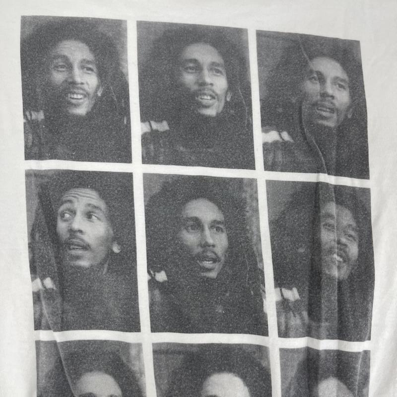 ステューシー STUSSY Tシャツ 半袖 Bob Marley Frames Tee レゲエ フォト プリント Tシャツ XL 白 / ホワイト / white メンズ USED 古着 中古 50162175