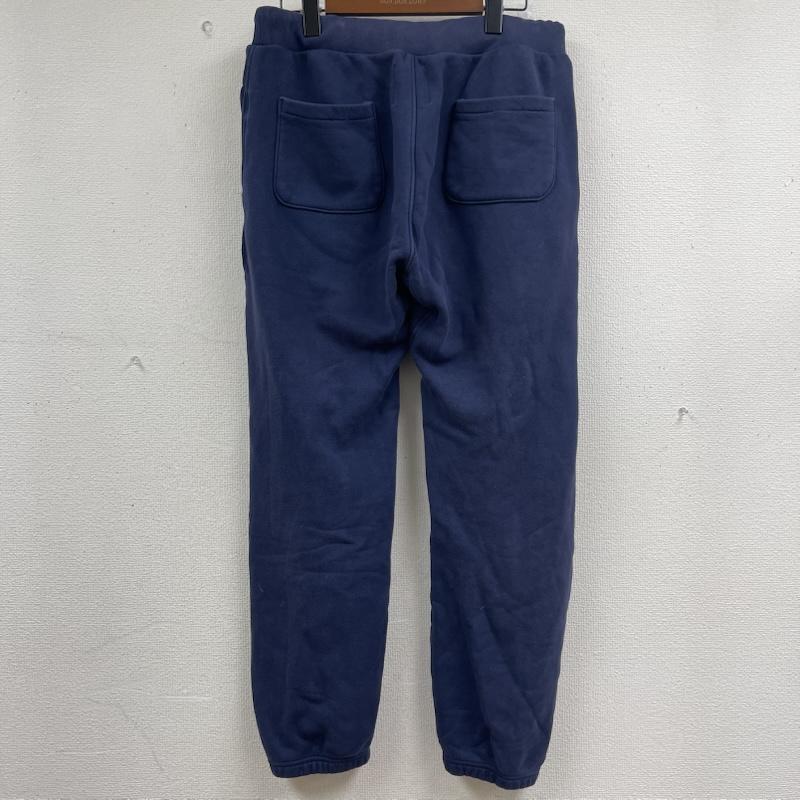 ドゥアラット DOARAT パンツ ワークパンツ、ペインターパンツ 日本製 パッチ プリント スウェット ジョガー パンツ L 紺 / ネイビー / navy メンズ USED 古着 中古 50162177