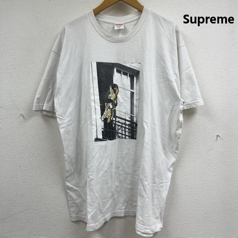 シュプリーム Supreme Tシャツ 半袖 20aw ANTIHERO コラボ Balcony Tee プリント Tシャツ XL 白 / ホワイト / white メンズ USED 古着 中古 50162178