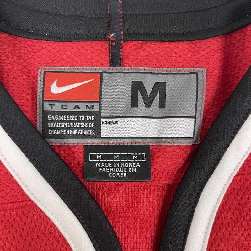 ナイキ NIKE シャツ、ブラウス 長袖 カナダ代表 アイスホッケー ユニフォーム ゲーム シャツ M 赤 / レッド / red メンズ USED 古着 中古 50162179