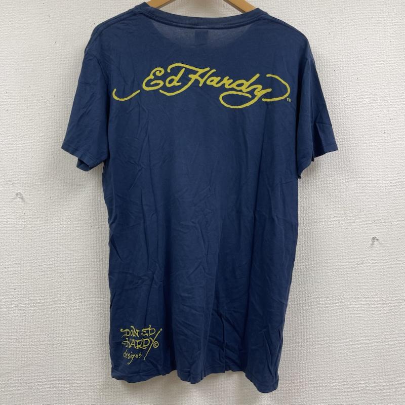 エドハーディー Ed Hardy Tシャツ 半袖 ディズニー コラボ ライオン キング プリント ヴィンテージ Tシャツ M 紺 / ネイビー / navy メンズ USED 古着 中古 50162180