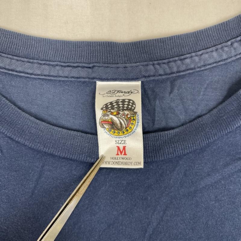 エドハーディー Ed Hardy Tシャツ 半袖 ディズニー コラボ ライオン キング プリント ヴィンテージ Tシャツ M 紺 / ネイビー / navy メンズ USED 古着 中古 50162180