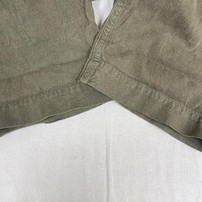 ゴーヘンプ GOHEMP パンツ ワークパンツ、ペインターパンツ ウェビングベルト コーデュロイ切替 カーゴ パンツ L オリーブグリーン / オリーブグリーン / メンズ USED 古着 中古 50162197