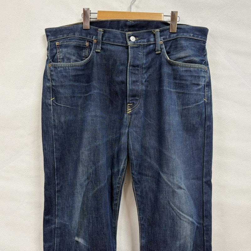 ポロバイラルフローレン Polo by RALPH LAUREN パンツ デニム、ジーンズ 1697 ストレート デニム ヴィンテージ USA製 ボタンフライ 36 32 36インチ 無地 インディゴ / インディゴ / Indigo メンズ USED 古着 中古 50162203