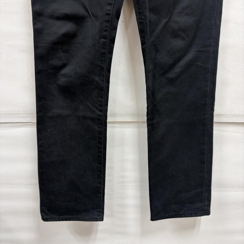 ダブルタップス WTAPS パンツ ワークパンツ、ペインターパンツ ストレート チノパン 102GWDT-PTM06 スラックス レザーパッチ M ロゴ、文字 黒 / ブラック / black メンズ USED 古着 中古 50162204