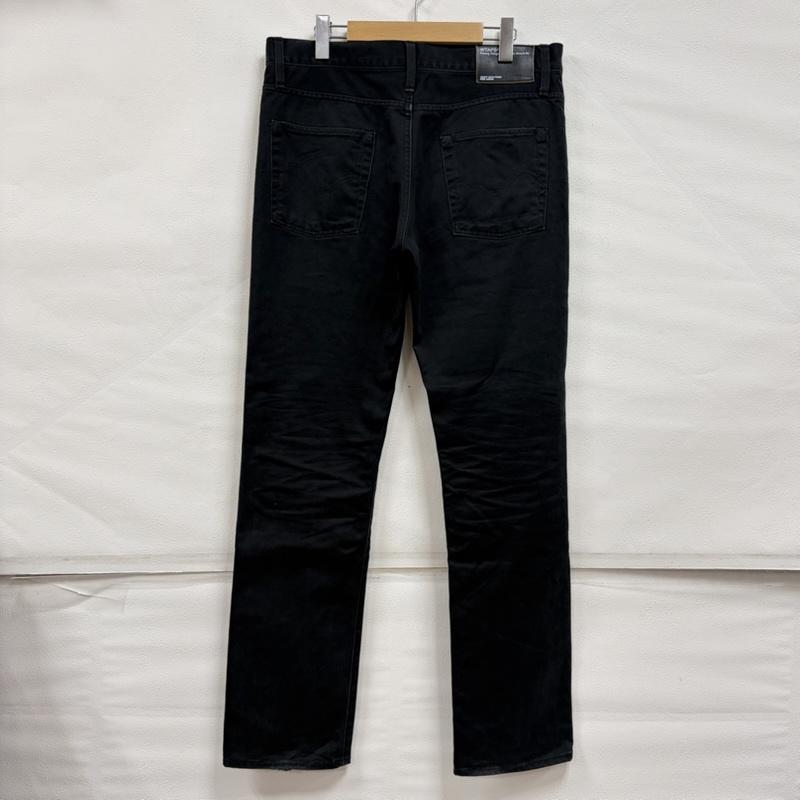 ダブルタップス WTAPS パンツ ワークパンツ、ペインターパンツ ストレート チノパン 102GWDT-PTM06 スラックス レザーパッチ M ロゴ、文字 黒 / ブラック / black メンズ USED 古着 中古 50162204