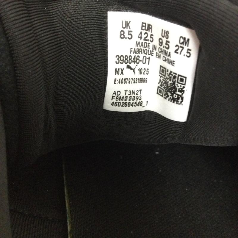 プーマ PUMA スニーカー スニーカー PUMA 398846-01 スピードキャット SPEEDCAT トラックレース クラシック スエード 27.5cm 黒 / ブラック / black メンズ USED 古着 中古 50162212