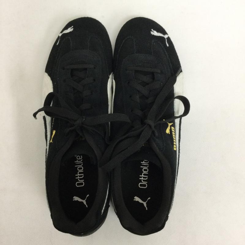 プーマ PUMA スニーカー スニーカー PUMA 398846-01 スピードキャット SPEEDCAT トラックレース クラシック スエード 27.5cm 黒 / ブラック / black メンズ USED 古着 中古 50162212