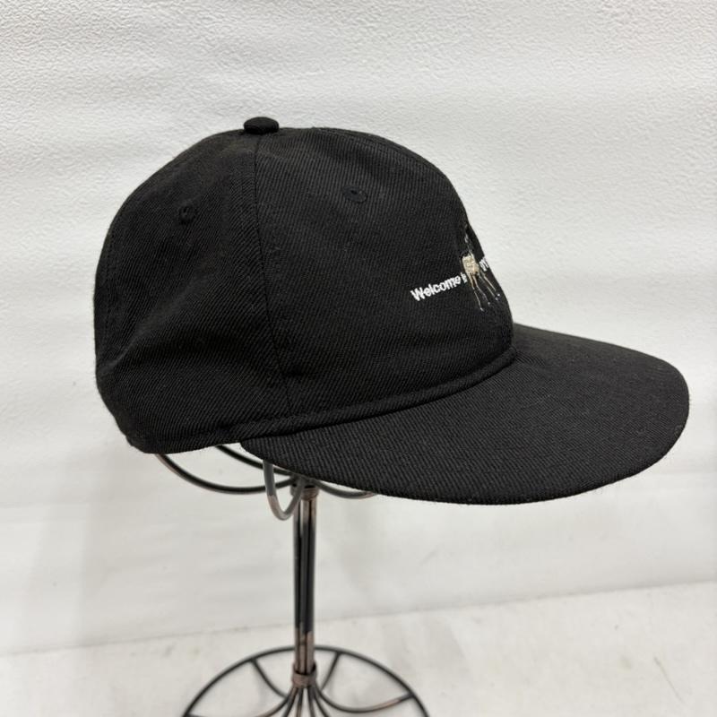 アンダーカバー UNDERCOVER 帽子 キャップ NEW ERA ニューエラ コラボ キャップ スナップバック ロゴ 刺繍 - ロゴ、文字 X 刺繍 黒 / ブラック / black X 白 / ホワイト / white メンズ USED 古着 中古 50162213