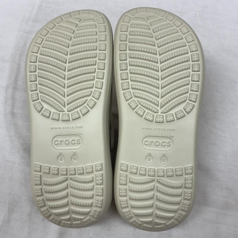 クロックス crocs サンダル サンダル 厚底 アイコニック コンフォート サンダル US：8 メンズ USED 古着 中古 50162223