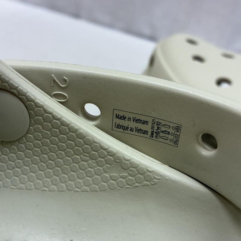 クロックス crocs サンダル サンダル 厚底 アイコニック コンフォート サンダル US：8 メンズ USED 古着 中古 50162223