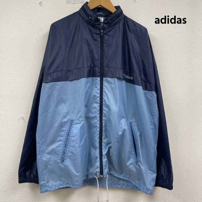 アディダス adidas ジャケット、上着 ジャンパー、ブルゾン 80s 90s 万国旗タグ ヴィンテージ ナイロン ジャケット ウィンドブレーカー 水色 / ライトブルー / メンズ USED 古着 中古 50162228