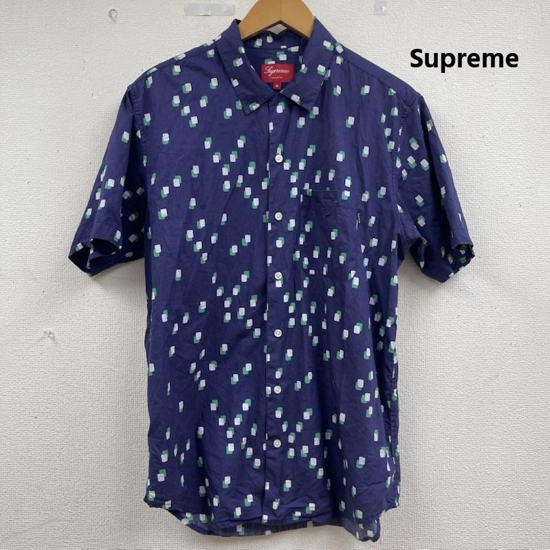 シュプリーム Supreme シャツ、ブラウス 半袖 総柄 カジュアル コットン ボタンダウン シャツ 半袖 M マルチカラー / マルチカラー / multicolor メンズ USED 古着 中古 50162234
