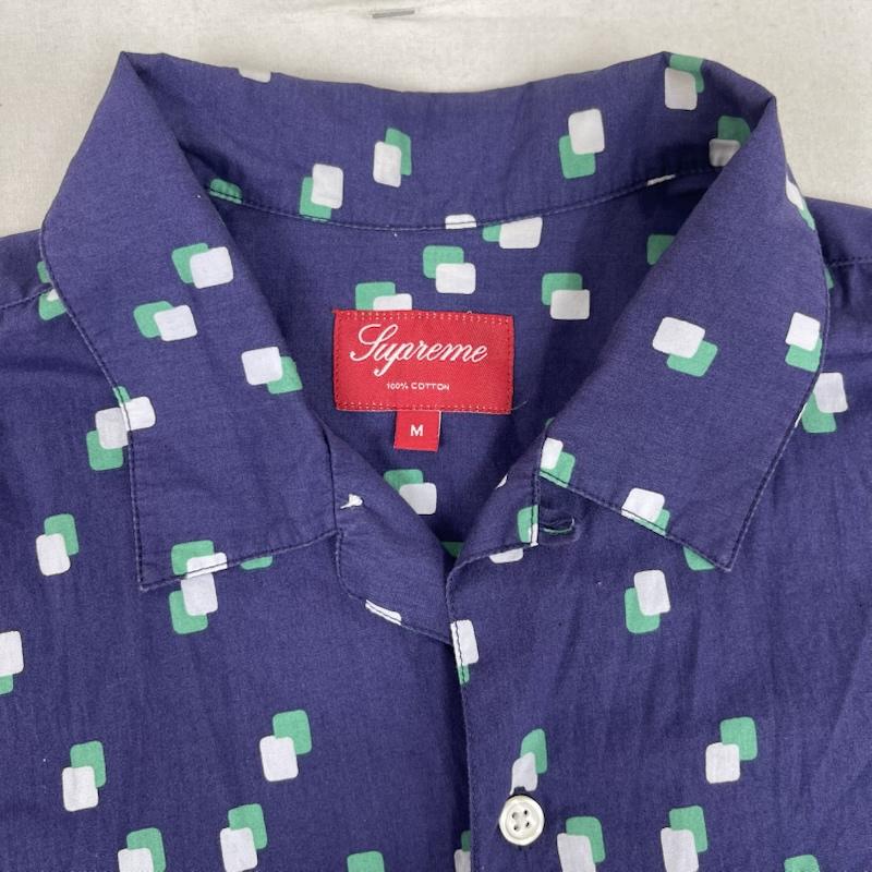 シュプリーム Supreme シャツ、ブラウス 半袖 総柄 カジュアル コットン ボタンダウン シャツ 半袖 M マルチカラー / マルチカラー / multicolor メンズ USED 古着 中古 50162234