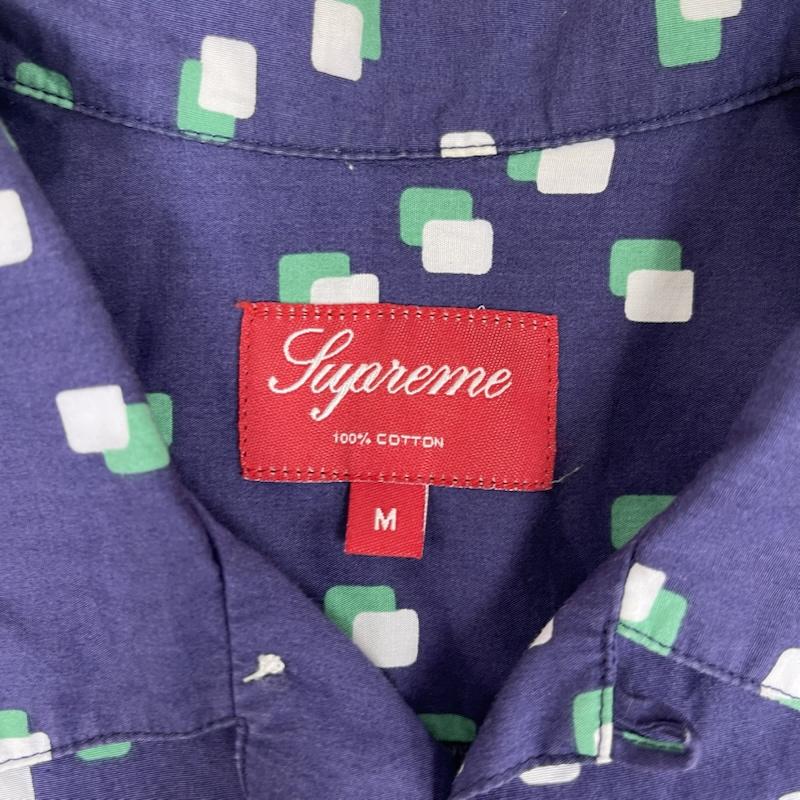 シュプリーム Supreme シャツ、ブラウス 半袖 総柄 カジュアル コットン ボタンダウン シャツ 半袖 M マルチカラー / マルチカラー / multicolor メンズ USED 古着 中古 50162234