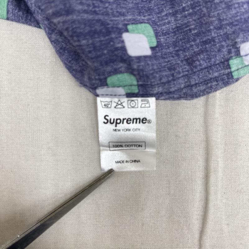 シュプリーム Supreme シャツ、ブラウス 半袖 総柄 カジュアル コットン ボタンダウン シャツ 半袖 M マルチカラー / マルチカラー / multicolor メンズ USED 古着 中古 50162234